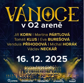 Vánoce v O2 areně 16.12.2025 VIP klubové patro