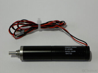 Mikro elektromotor s převodovkou MAXON 314098 12 V 60 ot./m.