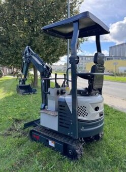 minibagr, pásový bagr, bagřík, rypadlo,motor Kubota