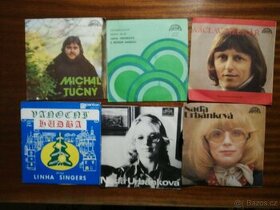 Prodám gramofonové desky.    1kus  90 kč