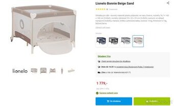 Dětská ohrádka Lionelo