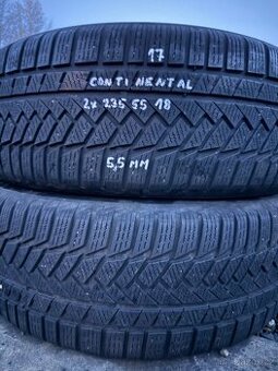 2x zimní pneu r18 235/55/18
