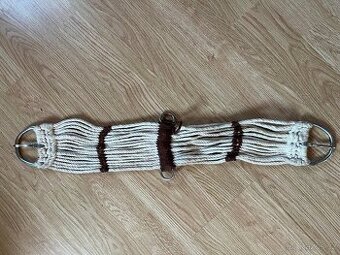 Westernový provázkový podbřišník – světlý, 60 cm