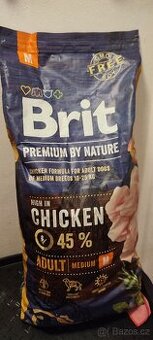Granule Brit - Prémium by nature adult 15kg.