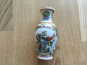 Dekorativní vázička - Čína Japonsko - malovaná, zlacená