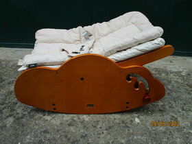 Detske lehatko a houpačka