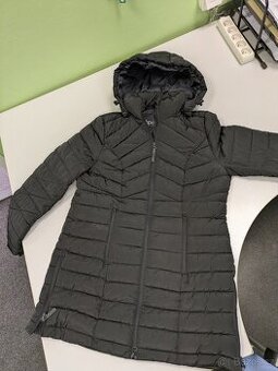 Dlouhá péřová bunda dámská