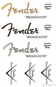 Fender a squier dekály a ine minimalne 2 kusy