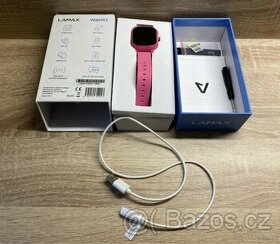 Dětské chytré hodinky Lamax WatchY2 růžové