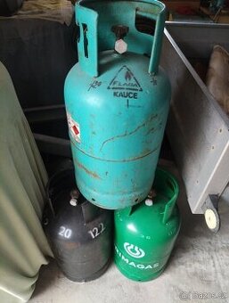 plynová PB láhev bomba 10kg plná- propanbutan
