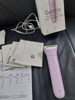 Dámský holící strojek Philips Gentle,DOKLAD,ZÁRUKA,ZÁNOVNÍ