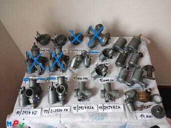 Karburátory ČZ JAWA JIKOV kývačka stadion pionýr pařez BING