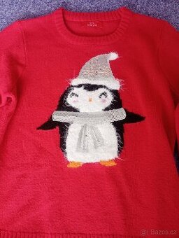 Svetřík s tučňákem, vel. 11/12 let