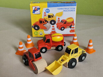 Woody Stavební stroje k dřevěným kolejím