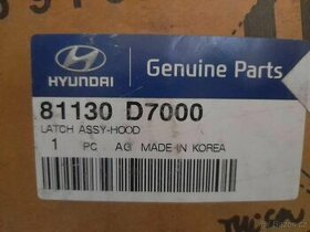 Zámek kapoty Hyundai