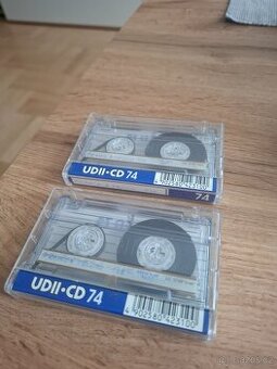 Audio kazety Maxell UDII-CD 74 2ks