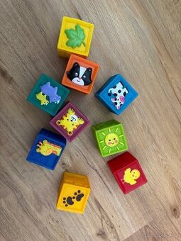 gumove kostky fisher price