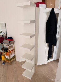 Policový regál IKEA lack bílý