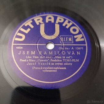 Šelakové a SP gramodesky