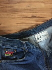 Motokalhoty jeans-kevlar - 1