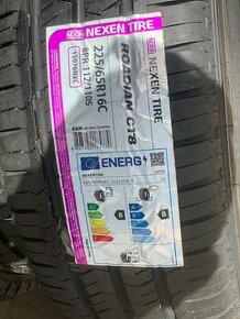 prodám nové zátěžové pneu 225/65 R16C