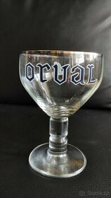 Pivní sklenice Orval - trapistický pivovar 0,3 litr belgické
