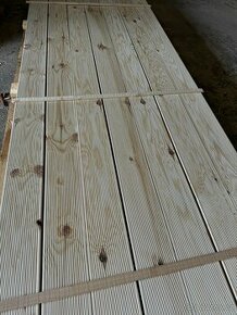 Terasové prkno borovice 27x140x4000mm - 1