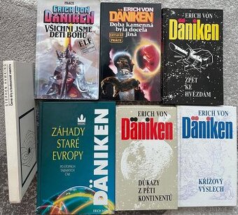 knihy - mix Daniken, Hawking