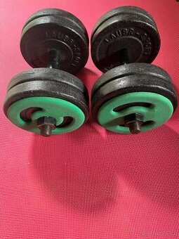Činky 2x22kg