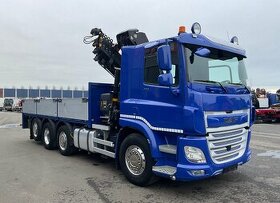 DAF CF450 8x2 - valník s hydraulickou rukou HIAB