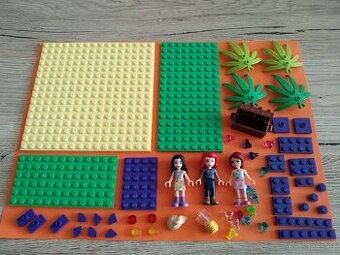 (8) Lego® originál, Dievčenské, figúrky, doplnky, pláty