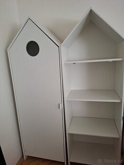 dětské skříně domečky