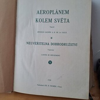 Galopin, Aeroplánem kolem světa - 1