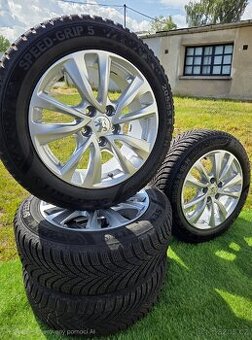 Pěkná zimní sada Peugeot 308 T9 (2013-2021) 5x108 205/55/16 - 1