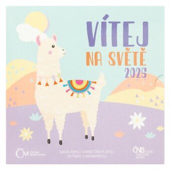 Sada oběžných mincí Vítej na světě 2025