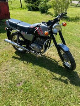 Jawa 350/638 na přihlášení