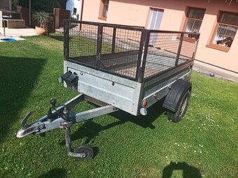 Přívěsný vozík za auto, čtyřkolku s nástavbami. STK 2029.