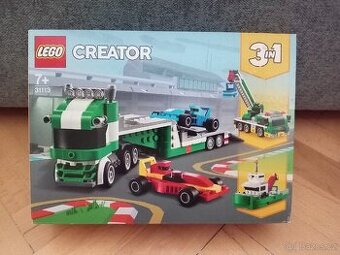 Lego Creator 3v1 31113 - Kamion pro přepravu závodních aut