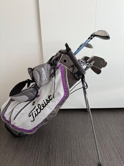 Golf set dámský - bag Titleist, hole Wilson, driver Dunlop