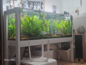 Obří akvárium 840l s kompletním vybavením
