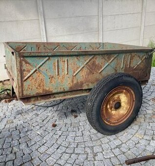 Vyklápěcí vlečka za malotraktor / traktor NSN-10