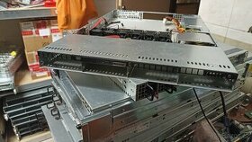 10x Supermicro CSE 815 1U case 4x3,5" LFF 1 zdroj