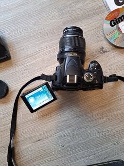 Nikon D 5100 3x objektiv + vše potřebné