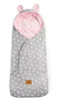 KRÁSNÝ NOVÝ FUSAK S OUŠKY DO KOČÁRKU I AUTOSEDAČKY