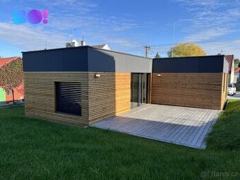 Moderní dřevostavba 3kk, 73m² s pozemkem 528 m². Ludgeřovice