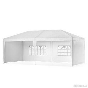 Nový bílý altán 3 x 6 metrů