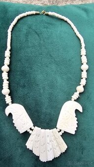 Náhrdelník slonová kost větší sloni