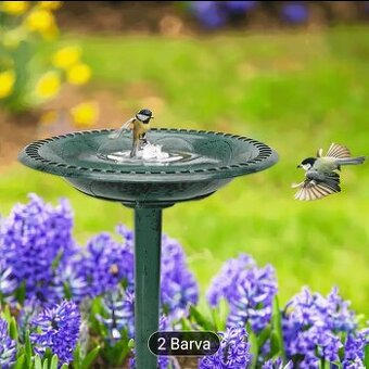 Vodní miska, ptáčník, krmítko pro ptáky