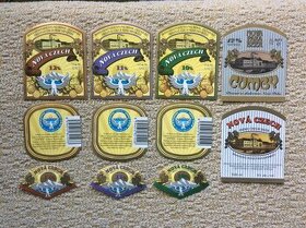 Pivní etikety exportní Nová Paka