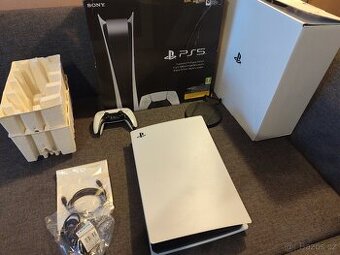 PS5 digitál edition záruční list